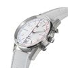Montre LIP Courage Quartz Cadran BlancBracelet Caoutchouc vulcanisé