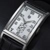 Montre LIP Churchill Quartz Cadran Argenté Bracelet Cuir