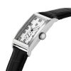 Montre LIP Churchill Quartz Cadran Argenté Bracelet Cuir
