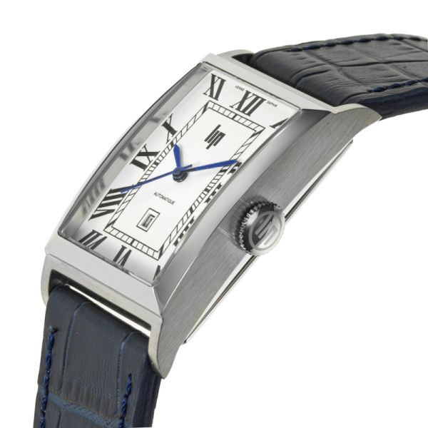 Montre LIP Churchill T26 Automatique Cadran blanc ivoireBracelet Cuir