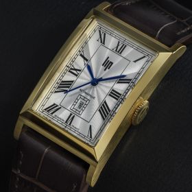 Montre LIP Churchill T26 Automatique Cadran Argenté Bracelet Cuir