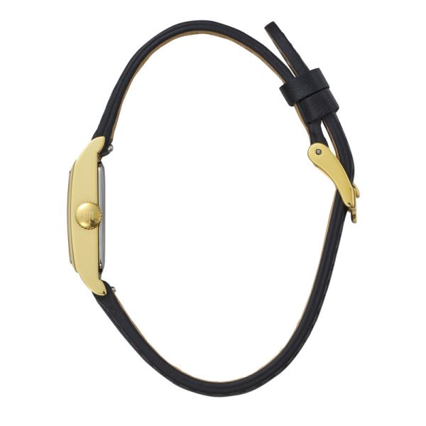 Montre LIP Churchill T13 Baguette Quartz Cadran Champagne Bracelet Cuir