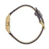 Montre LIP Churchill Quartz Cadran Argenté Bracelet Cuir