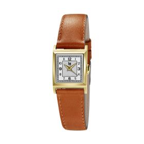 Montre LIP Churchill C18 Quartz Cadran Argenté Bracelet Cuir