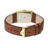 Montre LIP Churchill C18 Quartz Cadran Argenté Bracelet Cuir