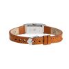 Montre LIP Churchill Quartz Cadran BlancBracelet Cuir
