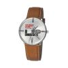 Montre LIP C'Est PossibleQuartz Cadran Argenté Bracelet Cuir