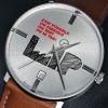 Montre LIP C'Est PossibleQuartz Cadran Argenté Bracelet Cuir