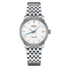 Montre Mido Baroncelli Heritage Lady 33mm Cadran Blanc Bracelet Acier inoxydable Gris
