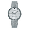 Montre Mido Commander 1959 37mm Cadran Argent Bracelet Acier inoxydable Gris