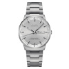 Montre Mido Commander Chronometer 40mm Cadran Argent Bracelet Acier inoxydable Gris