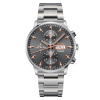 Montre Mido Commander Chronograph 42,5mm Cadran Anthracite Bracelet Acier inoxydable Gris