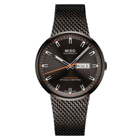 Montre Mido Commander Icône 42mm Cadran Anthracite Bracelet Acier inoxydable Noir