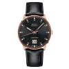 Montre Mido Commander Big Date 42mm Cadran Noir Bracelet Cuir Noir