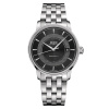 Montre Mido Baroncelli Signature 39mm Cadran Noir Bracelet Acier inoxydable Gris