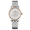 Montre Mido Baroncelli Signature Lady 30mm Cadran Argent Bracelet Acier inoxydable Gris