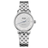 Montre Mido Baroncelli Signature Lady 30mm Cadran Argent Bracelet Acier inoxydable Gris