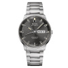 Montre Mido Commander IBA 40mm Cadran Anthracite Bracelet Acier inoxydable Gris