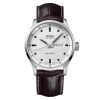 Montre Mido Multifort M 42mm Cadran Argent Bracelet Cuir Brun