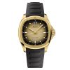 Montre Mido Multifort TV Big Date 40mm Cadran Champagne Bracelet Acier inoxydable Doré