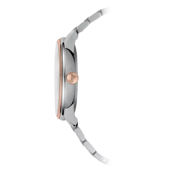 Montre Mido Baroncelli Heritage 39mm Cadran Blanc Bracelet Acier inoxydable PVD rose