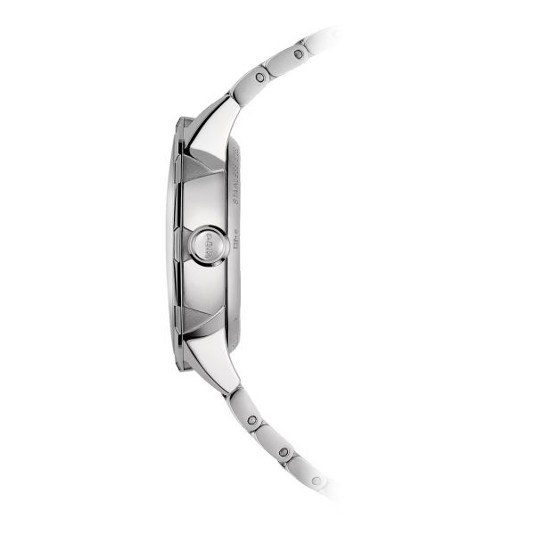 Montre Mido Rainflower 34mm Cadran Nacre blanche Bracelet Acier inoxydable Gris