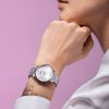 Montre Mido Rainflower 34mm Cadran Nacre blanche Bracelet Acier inoxydable Gris