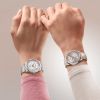 Montre Mido Commander Lady 35mm Cadran Brun Bracelet Cuir Brun