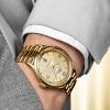 Montre Mido Multifort Powerwind 40mm Cadran Champagne Bracelet Acier inoxydable Or jaune