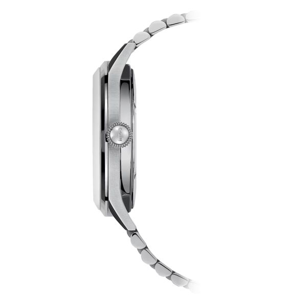 Montre Mido Multifort Powerwind 40mm Cadran Noir Bracelet Acier inoxydable Gris