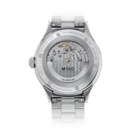 Montre Mido Multifort Powerwind 40mm Cadran Bleu Bracelet Acier inoxydable Gris