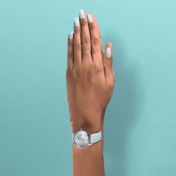 Montre Mido Baroncelli Signature Lady Colours 30mm Cadran Nacre Bracelet Cuir Violet