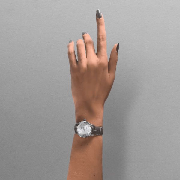 Montre Mido Baroncelli Signature Lady Colours 30mm Cadran Nacre Bracelet Cuir Violet