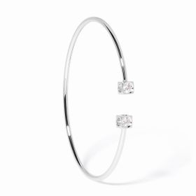 Bracelet Dinh Van Le Cube Diamant Moyen Modèle Or Blanc Diamant