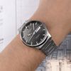 Montre Mido Commander IBA 40mm Cadran Anthracite Bracelet Acier inoxydable Gris