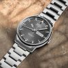 Montre Mido Commander IBA 40mm Cadran Anthracite Bracelet Acier inoxydable Gris