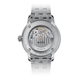 Montre Mido Baroncelli Signature Gent 39mm Cadran Bleu Bracelet Acier inoxydable Gris