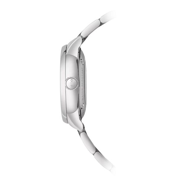 Montre Mido Baroncelli Signature Lady 30mm Cadran Bleu Bracelet Acier inoxydable Gris