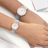 Montre Mido Baroncelli Signature Lady 30mm Cadran Argent Bracelet Acier inoxydable Gris
