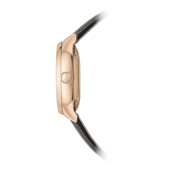 Montre Mido Baroncelli Signature Lady 30mm Cadran Argent Bracelet Cuir Noir