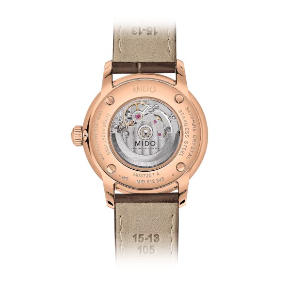 Montre Mido Baroncelli Signature Lady 30mm Cadran Bleu Bracelet