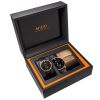 Montre Mido Baroncelli Mechanical 39mm Cadran Noir Bracelet Cuir Noir