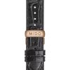 Montre Mido Baroncelli Mechanical 39mm Cadran Noir Bracelet Cuir Noir