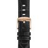 Montre Mido Multifort Patrimony Chronograph 42mm Cadran Ivoire Bracelet Cuir Noir