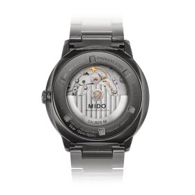 Montre Mido Commander Big Date 42mm Cadran Noir Bracelet Acier inoxydable Gris