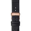 Montre Mido Baroncelli Chronometer 40mm Cadran Argent Bracelet Cuir Noir