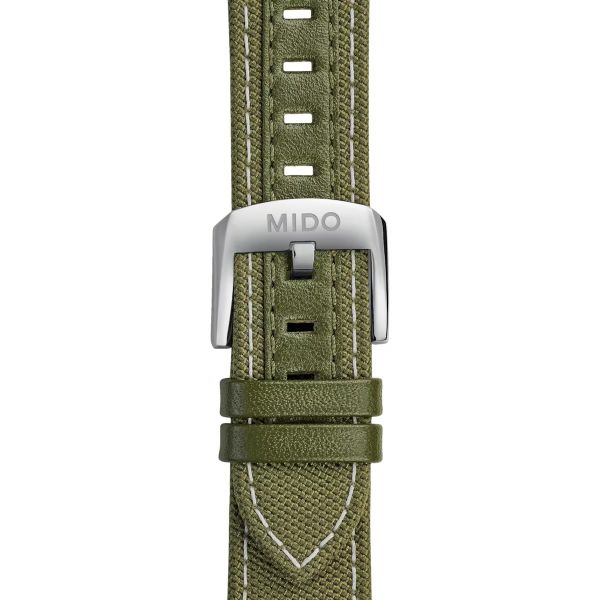 Montre Mido Ocean Star Tribute 40,5mm Cadran Vert Bracelet Tissu Vert
