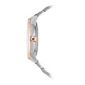 Montre Mido Baroncelli Signature 39mm Cadran Argent Bracelet Acier inoxydable PVD rose