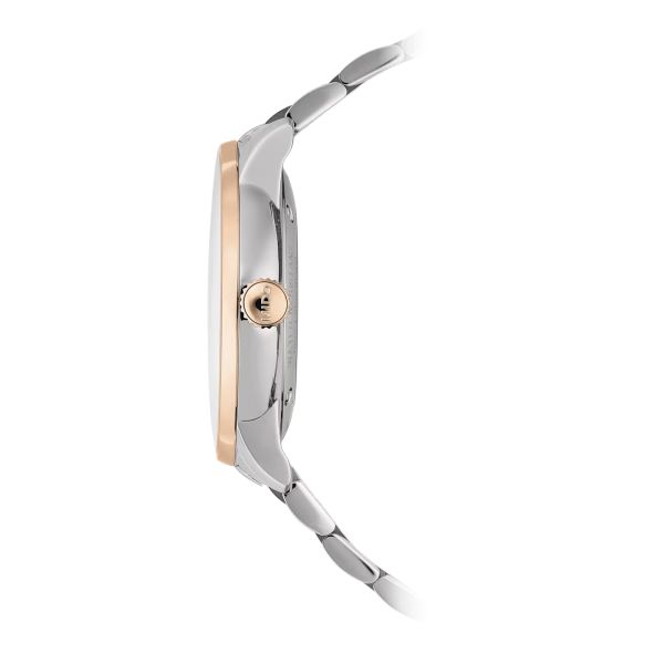 Montre Mido Baroncelli Signature 39mm Cadran Argent Bracelet Acier inoxydable PVD rose