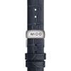 Montre Mido Rainflower 34mm Cadran Nacre bleue Bracelet Cuir Bleu